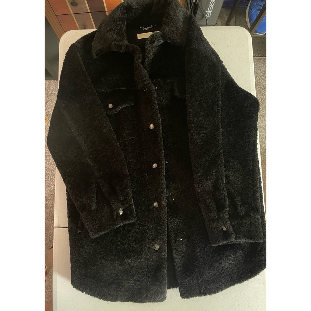 Michael Michael Kors Shearling Women’s Shirt Jacket Small